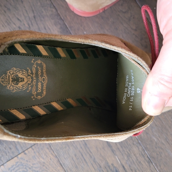 Base London Suade Casual Shoes - Picture 5 of 5